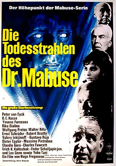 Лучи смерти доктора Мабузе (1964)